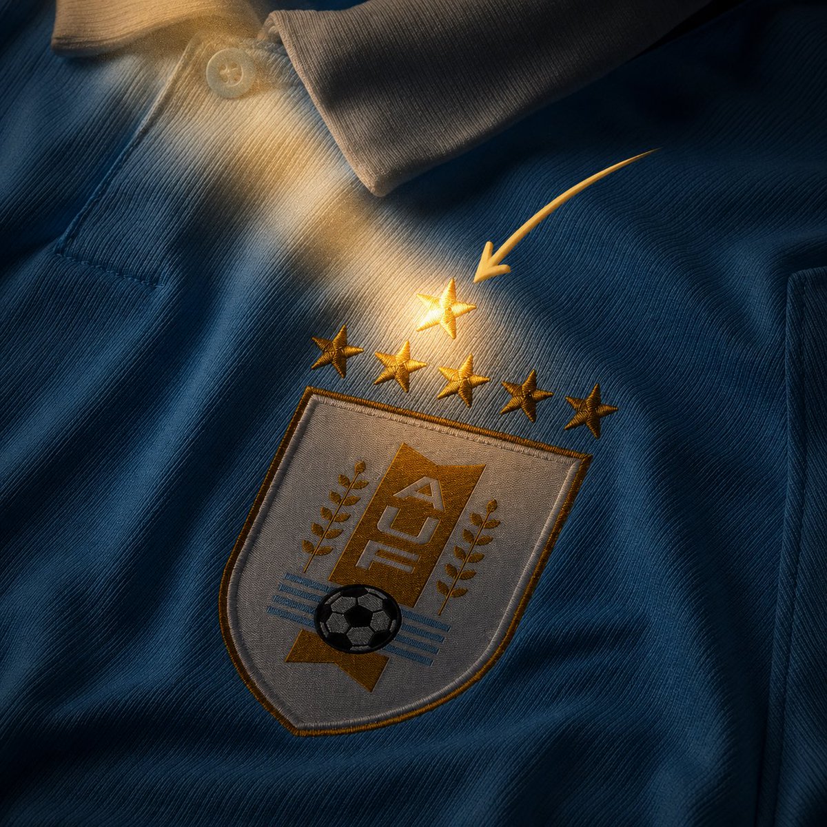 diegohead_'s tweet photo. Si Uruguay gana esta Copa del Mundo pasaría a tener 6 MUNDIALES 🏆🌎

¿Dónde quedaría mejor ubicada la sexta estrella? ⭐️ https://t.co/bY1EKSlZjr