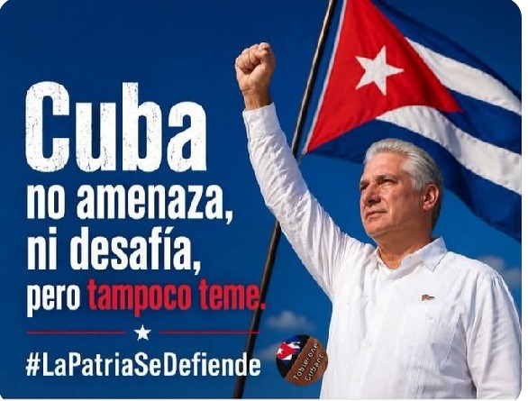 100_fidelista's tweet photo. #LaPatriaSeDefiende a Cuba no se amenaza #DeZurdaTeam https://t.co/zuTxTzArAN