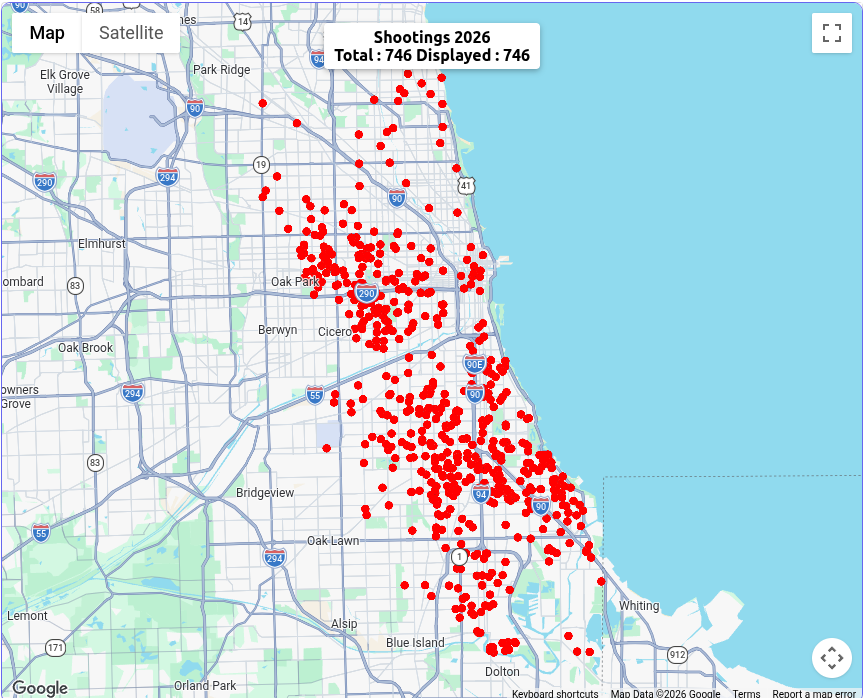 TonyClimate's tweet photo. So far this year there have been 746 shootings and 176 homicides in Chicago

https://t.co/fySp0AMhJv https://t.co/ua2TROcmDS