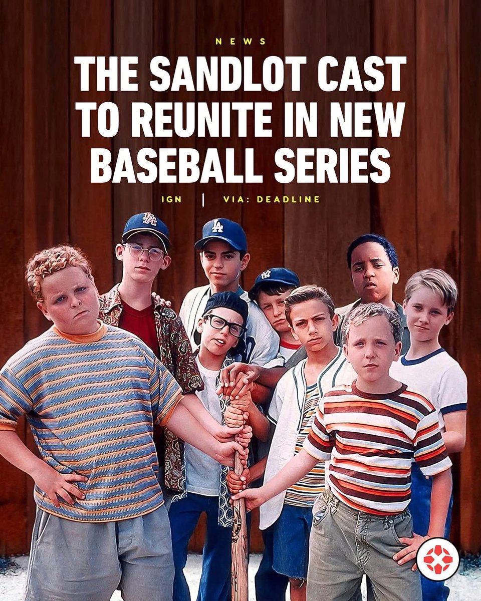 nut_history's tweet photo. The cast of The Sandlot is due to reunite in Dugout Dads, a new series that would see Patrick Renna as a little league coach dealing with unruly parents and other coaches. https://t.co/O77kU5us8B
