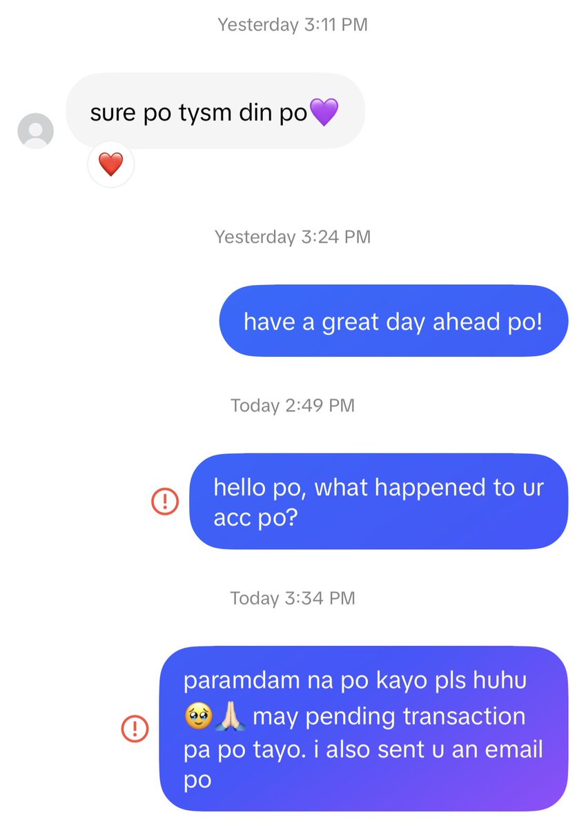 gothicsirens's tweet photo. awareness post: potential scammer on tiktok‼️

@/projectforfansph

i paid the 50% ndrp for a sealed &amp; official army bomb ver. 4 on june 9, but the seller’s tiktok account suddenly showed “user not found” the next day. please like &amp; rt to help me find other affected buyers 🥹🙏🏻 https://t.co/yqMb3SsoTk
