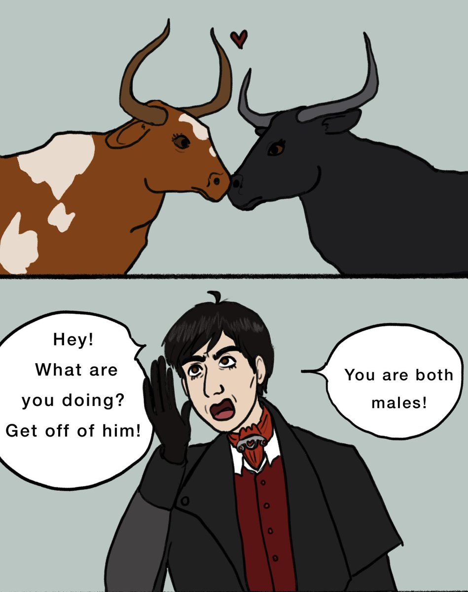wormcriminal's tweet photo. Dumb bull yaoi comic yay  #pathologic https://t.co/LDQf2fw87Q