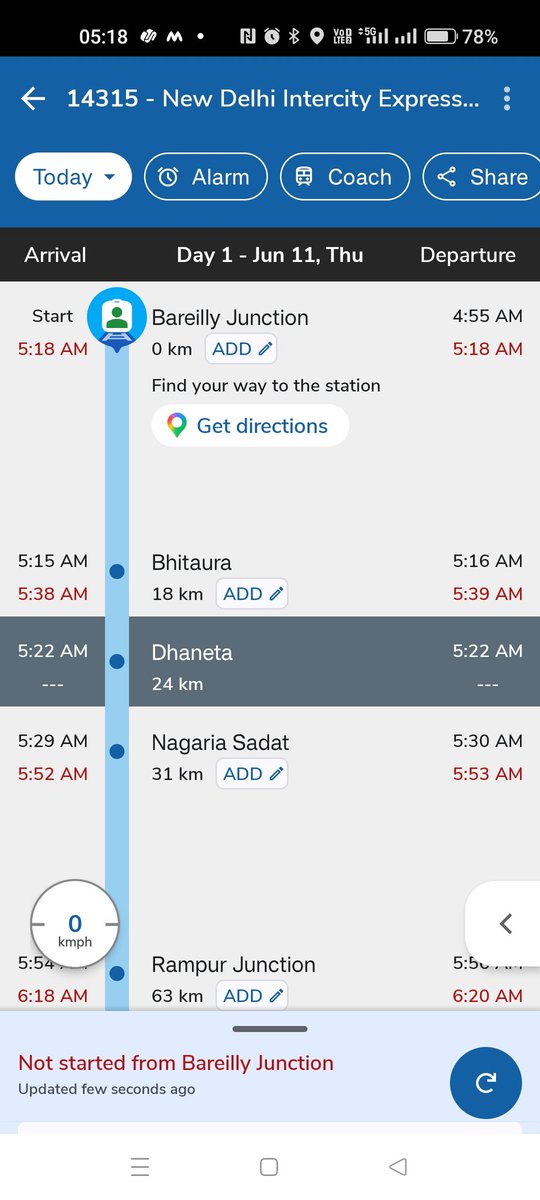 GaurangSMBjp's tweet photo. Mrng first train 
Wo bhi late
What about those who are dependent on this train for there job
@AshwiniVaishnaw 
Plz sir this is not good at all https://t.co/Dbj0GWbnw9