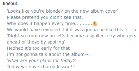 litell_johnn's tweet photo. Chat highlights: Jinsoul is unhappy to see the leak (260611)

Text links:
https://t.co/Zhfudj0XtS https://t.co/TPbf8sahPc