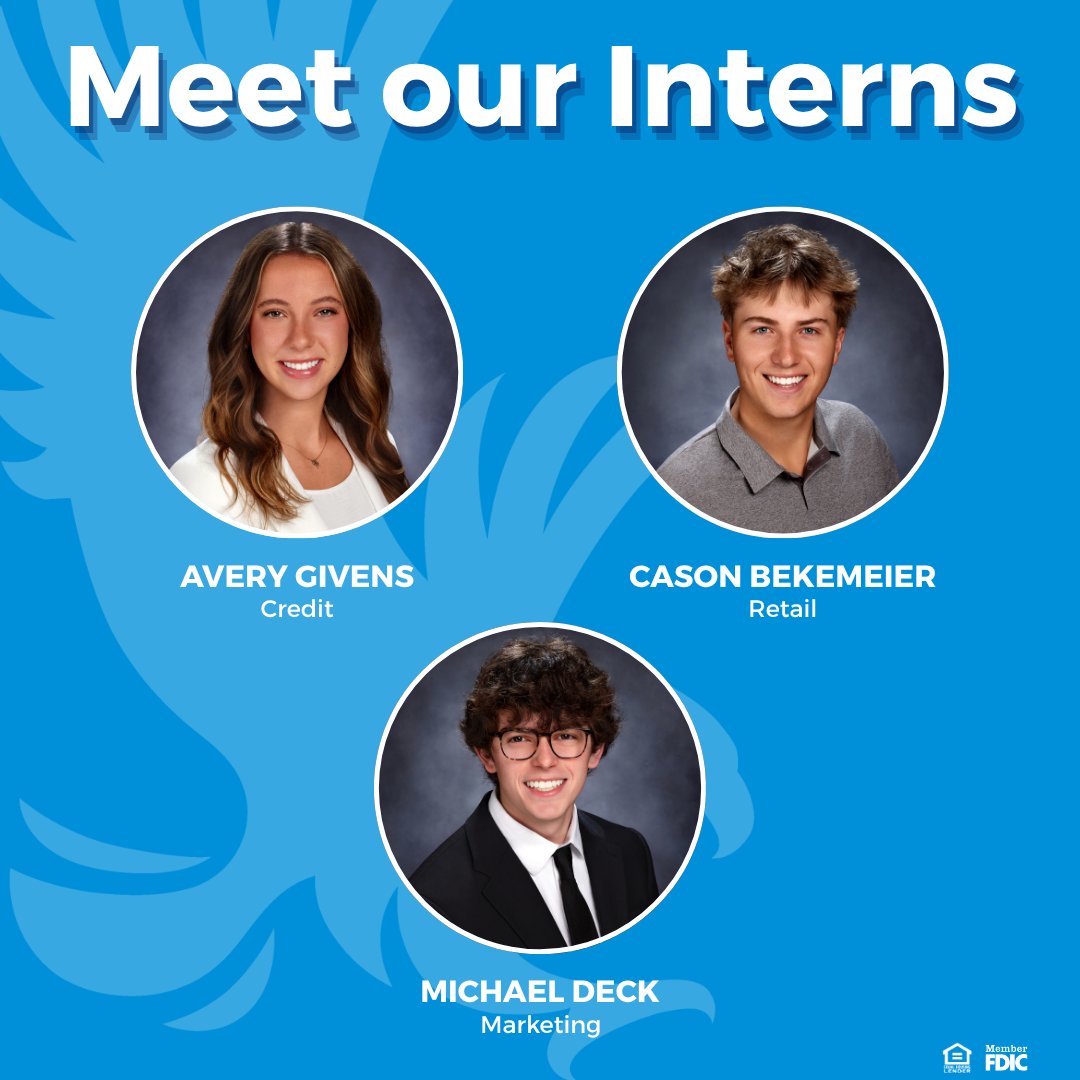 GBankMo's tweet photo. Meet the bright minds of our 2026 Summer Intern Class! We’re thrilled to have their energy and fresh perspectives at Guaranty Bank.
Click to learn more about each of them and the work they’re doing: https://t.co/rUEnxZhak6
#gbankmo #summerinterns #internsinaction https://t.co/6wRmX9Rfc8