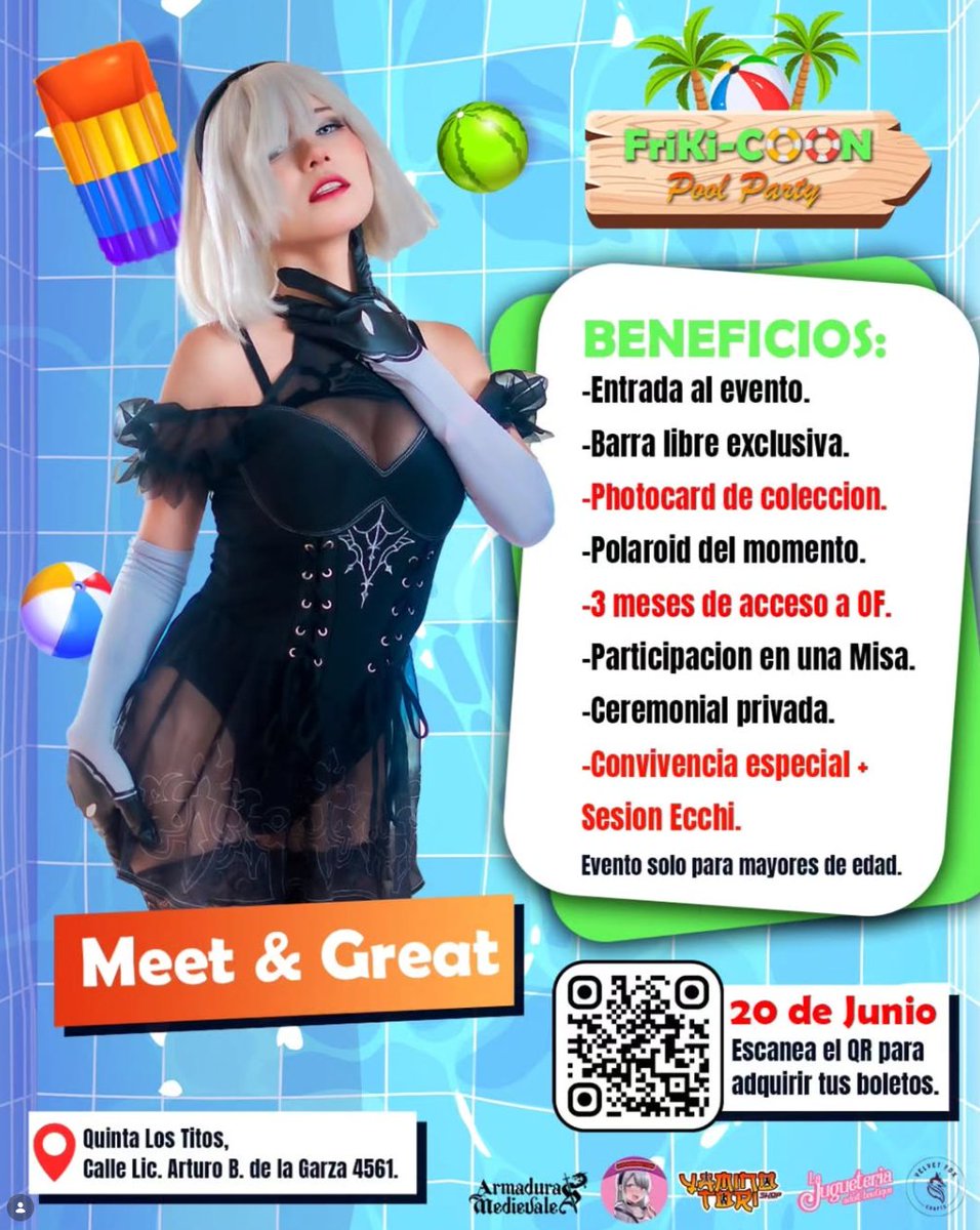 Letho_Ku's tweet photo. Wenas tardes, ando enfermita pero no lo suficiente enferma para decirles que estare teniendo un M&amp;G en Mty en la FrikiCon, si quieren verme maaaas de cerca y con menos ropita este es su momento uwu tengamos una misa solemne muy linda entre cultistas, te quiero mucho https://t.co/ua29FO737d