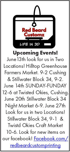 choice_weekly's tweet photo. Join Red Beard Custom Printing this Saturday at Block 34 & Hilltop Greenhouse. Then Sunday FUNDAY with Twisted Okies Crafts & Gifts LLC
Submit your Classifieds TODAY!
#DigitalOnly #businessclassified #upcomingevents https://t.co/XyF6JbdphS