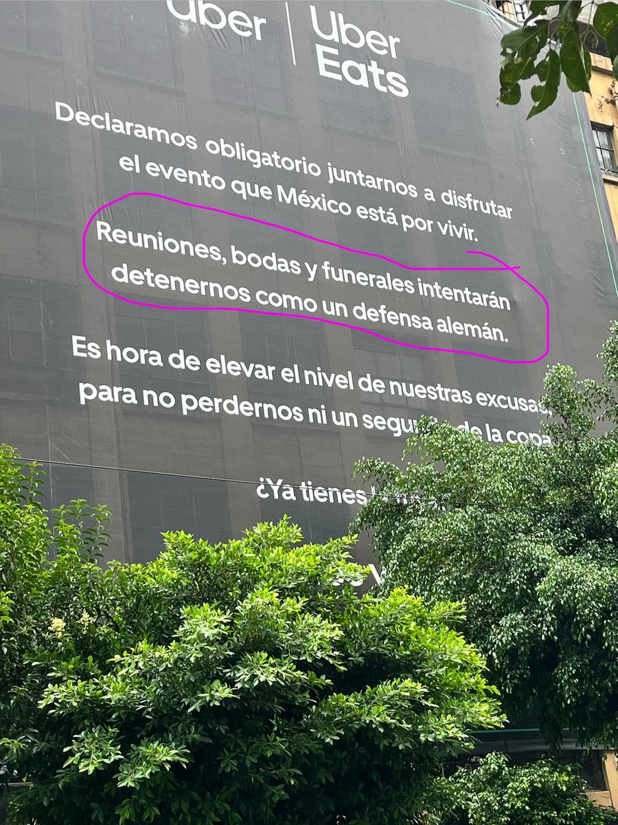 Gosts_'s tweet photo. @Uber_MEX si se muere un familiar muy cercano y muy valioso por mí tengo derecho a que ir a su funeral no sea un pretexto o soy considerando un paria por ello? 
Posdata la mala publicidad sí existe. https://t.co/Kx4TeeEeeo