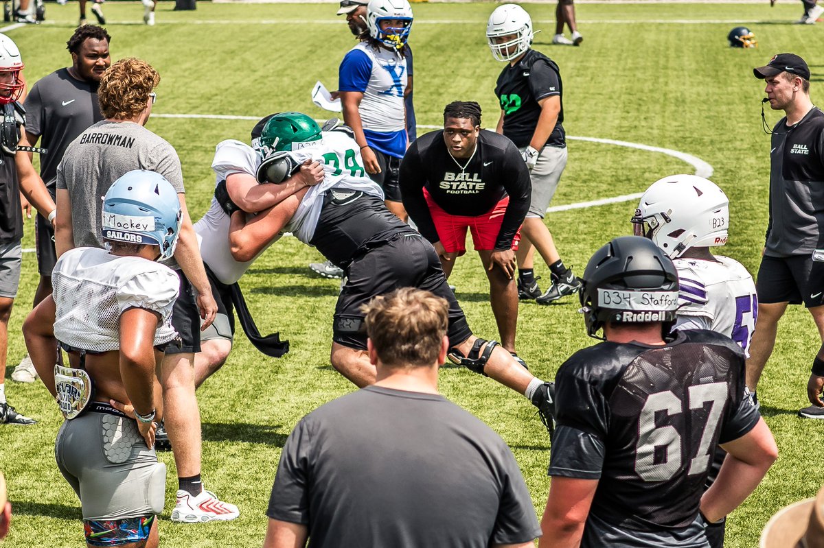 rigbygora78's tweet photo. Had a great day at @BallStateFB Big Man Camp, thanks for having me.
@Joey_Suchy
#football #oline #sports https://t.co/H1EsEISfrP