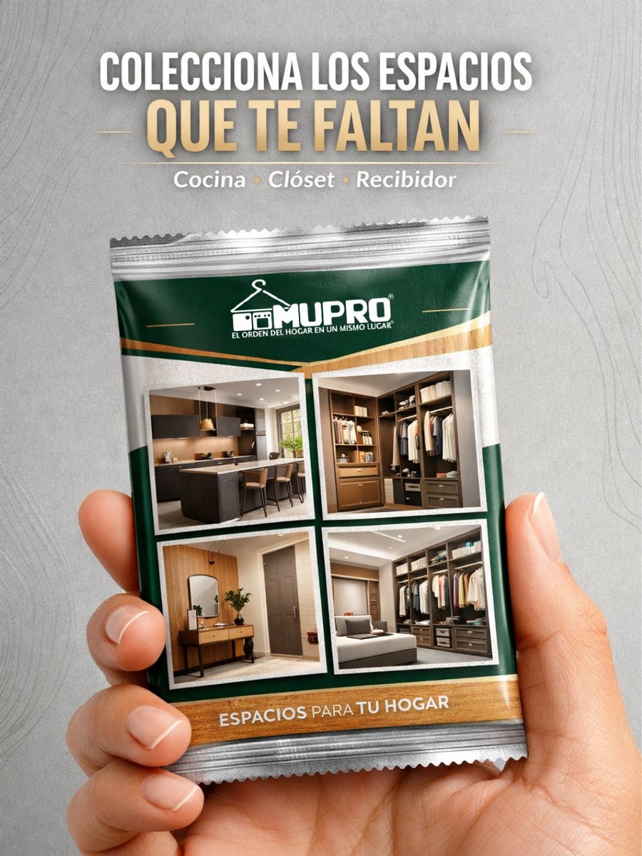 MUPROCLOSETS's tweet photo. Hay colecciones que valen la pena completar. 

Una cocina funcional, un clóset diseñado para tu rutina y un recibidor que te dé la bienvenida todos los días hacen la diferencia. En MUPRO creamos espacios a la medida para que tu hogar tenga todo lo que necesita. 

#MUPRO #Cocinas https://t.co/ZGetb4GiyQ