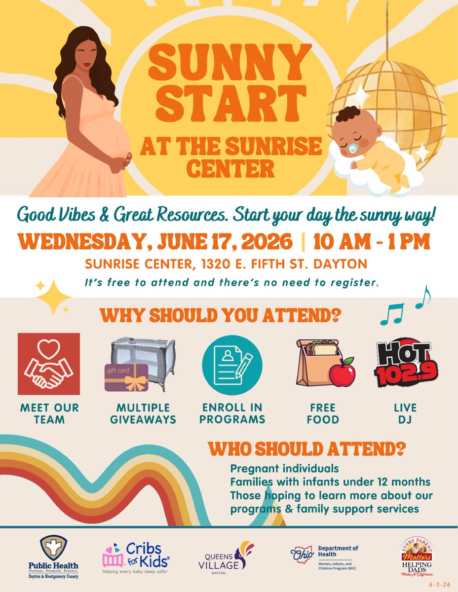PublicHealthDMC's tweet photo. Good vibes and great resources. Start your day the sunny way! https://t.co/Q2zqUkFe8x