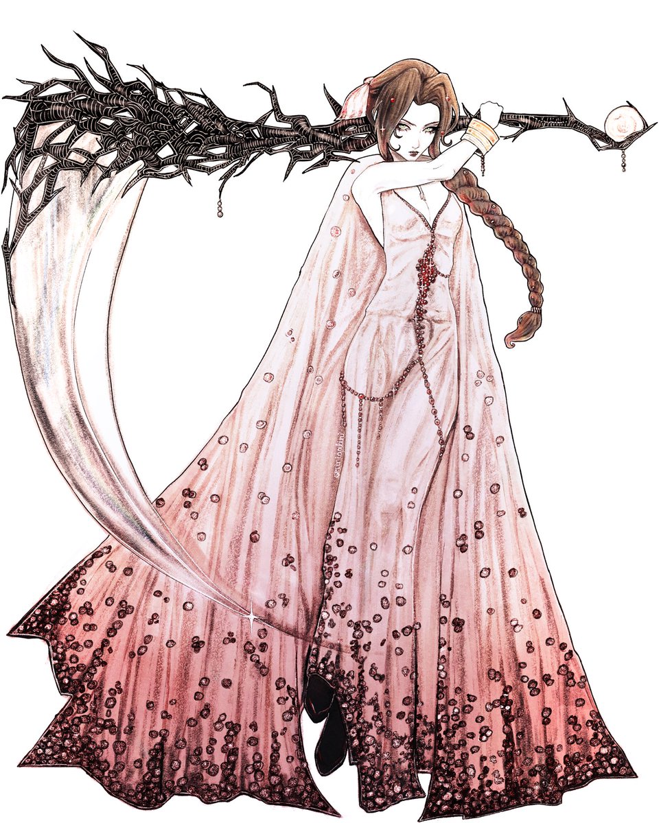 serinigalini's tweet photo. Spreading the Reaper Aerith agenda https://t.co/y7DrS9H5J6