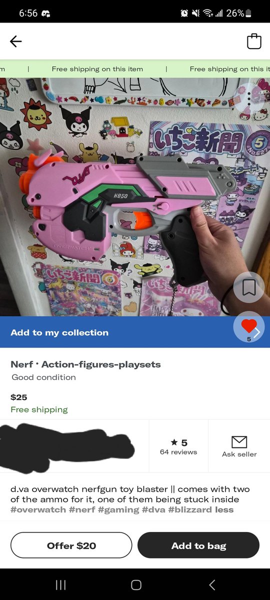 Wilvrlive's tweet photo. YOU BEST BELIEVE I COPPED THIS SHIT THE SECOND I SAW IT ON DEPOP. #DVA #OVERWATCH https://t.co/f68jd4vtER