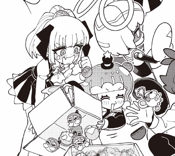 PUNIRUcorocoro's tweet photo. コミックス作業中につき特別イラストが更新されています！賑やかなメンバーが集合！
https://t.co/AB2IXdE44V

「#ぷにるセレクション」で毎週木曜・土曜日に
特選エピソードをXで公開中です～！

第100話と最新刊もそろそろ…！ https://t.co/6utAi85lUI