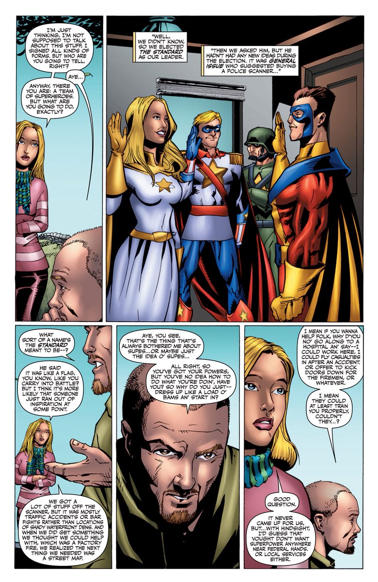 Like The comic literally calls Hughie out for being an asshole for what ...