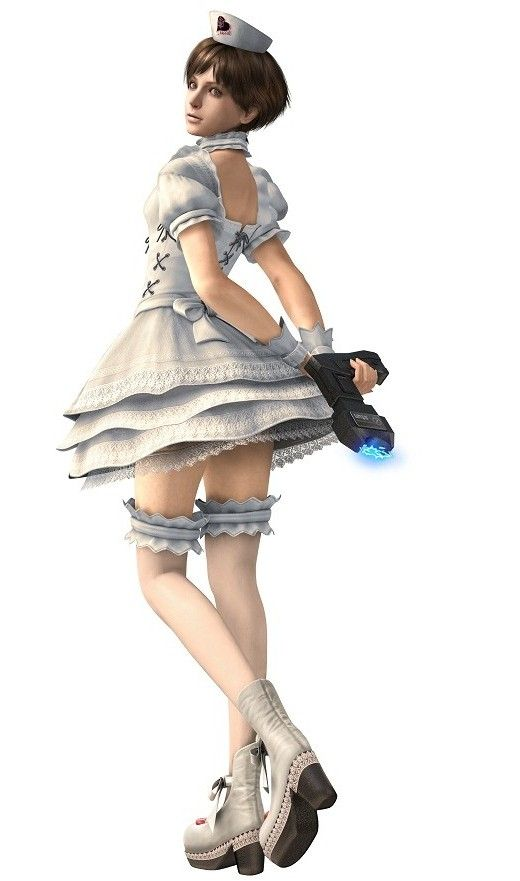 grotesquedolls's tweet photo. i need to play re0 just to play as rebecca in this costume. look at her!!!!!!!!!!!!!!!!!!!!!!!!!!!!!!!!!!!!!!!!!!!! https://t.co/Ch44OV8aoH