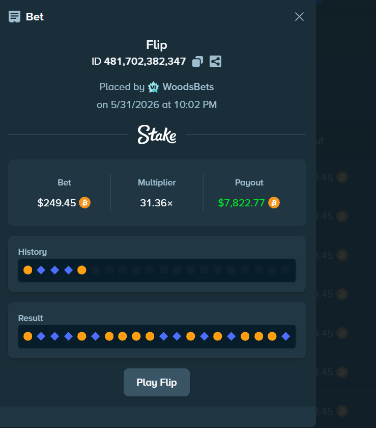 WoodsBets's tweet photo. Appreciate you @Stake 🫡

Sending tips out to random replies cause why not 👇 https://t.co/ZF05IG4SwG