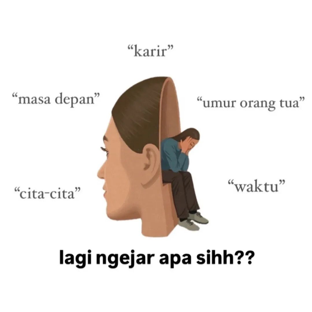 Ofkazee's tweet photo. banyak hal yang harus dikejar 🫠 https://t.co/rcT960olDs