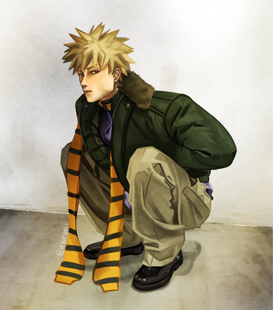 iroironii's tweet photo. He looks like a cortis member 

#MyHeroAcadémia https://t.co/427sg8uX5c