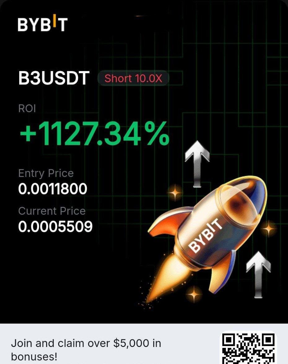WBTSignal's tweet photo. Over 1000% profits achieved on #B3usdt
Link in bio https://t.co/gL98qnXMFO