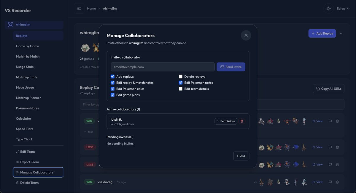 luisfrik's tweet photo. Going out later tonight to VS Recorder, Shared Teams!

Instead of exporting copies, you can now invite people to directly contribute to a team. You can set different permissions in order to control the chaos if needed.

https://t.co/I3FyVErk8X https://t.co/qAO8mUgrsZ