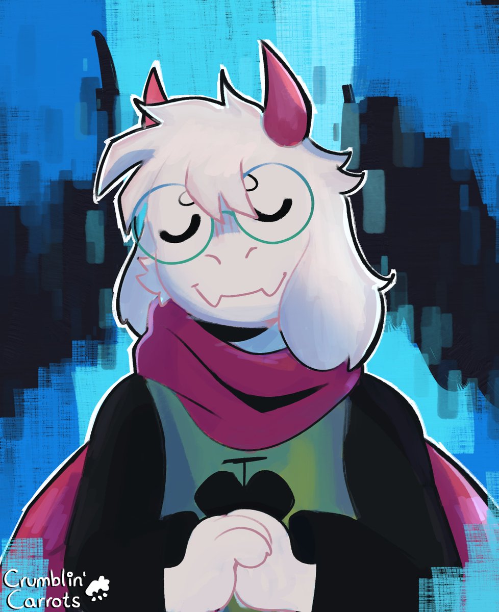 CrumblinCarrots's tweet photo. Ralsei Deltarune https://t.co/fz50dzlx0k
