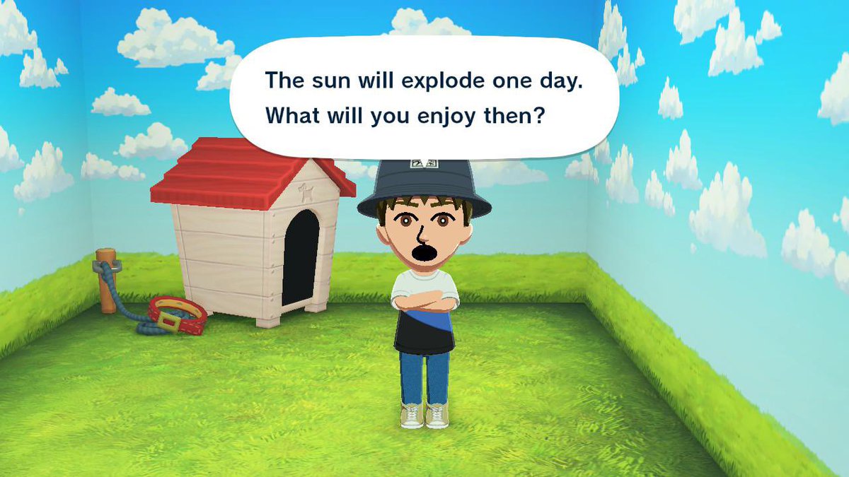 misss_midnight's tweet photo. Well, aren’t you a ray of sunshine!
Miis have NO CHILL in this game, LMAO
#TomodachiLife #TomodachiCollection #NintendoSwitch https://t.co/A6A80FYjYp