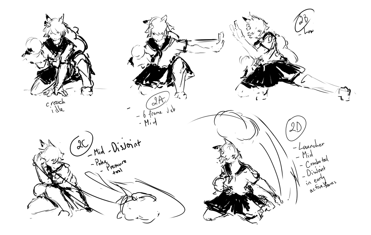 epucc0's tweet photo. More doodles of Fuku normals, this time it's the crouching buttons.
#ウマ娘 #umamusume https://t.co/YdcrDMNmFl