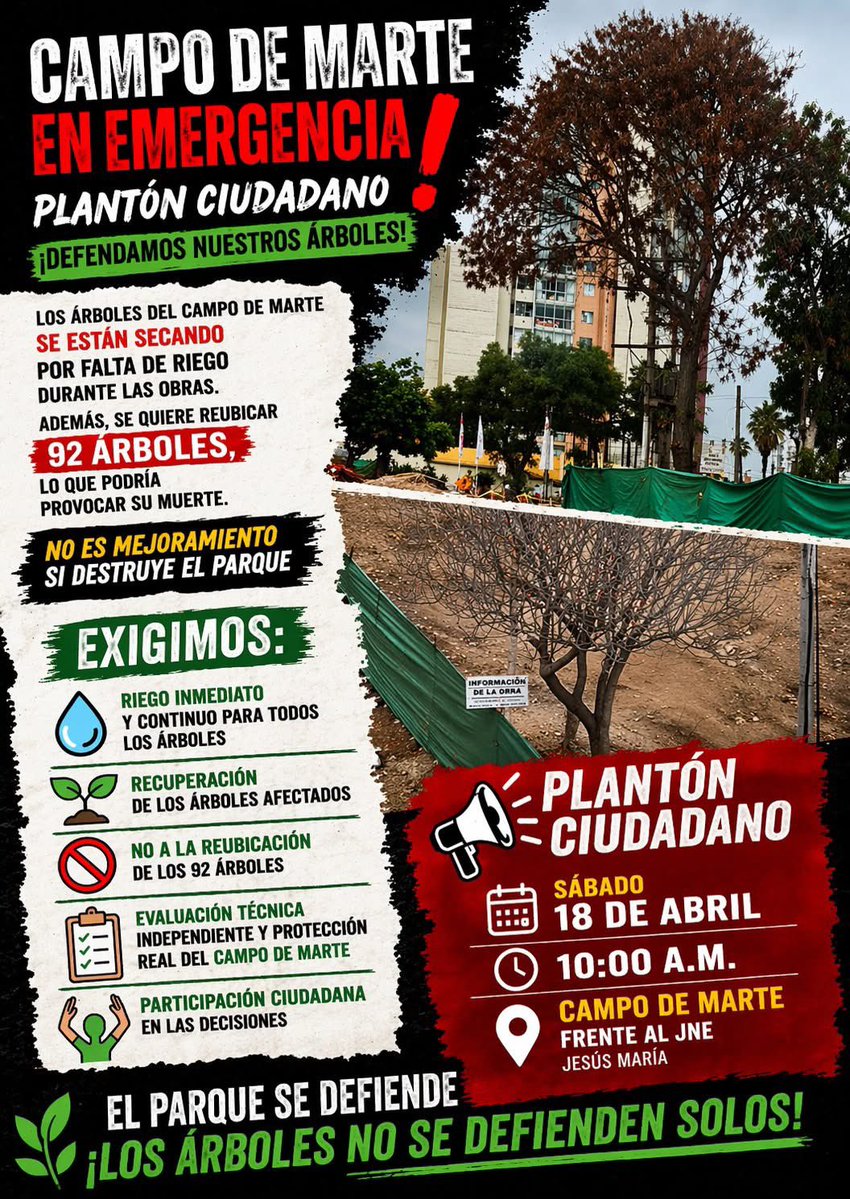 mirecarhuas's tweet photo. Miserables se la pasan matando árboles y áreas verdes pero justo ahora riegan pero encima de los manifestantes
Malditos
#RenovacionPopularNuncaMas #FueraJesusGalvez #PorJusticiaYDignidad
#FujimorismoNuncaMás https://t.co/tm5jGg5gNk