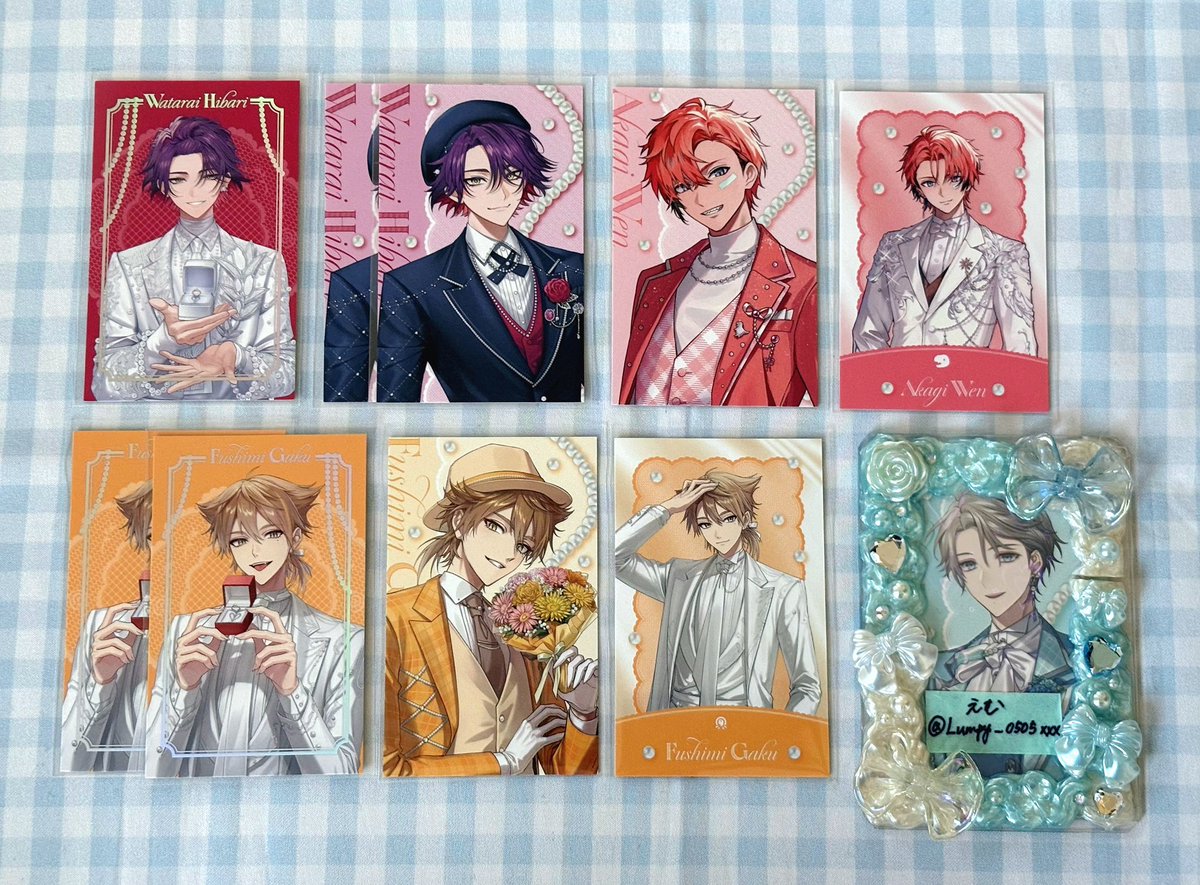 Lumpy_0505xxx's tweet photo. @c
꒰ 交換 ꒱ にじさんじ Luminous Marriage ジュンブラ ジューンブライド2026 Aグループ ランダムフォト風カード チェキ 特典 

譲￤画像

求￤IDカードの方

︎✧︎チェキは同柄or優先絵柄との交換
︎✧︎纏めての方優先
︎✧︎郵送交換

お気軽にお声掛けください。よろしくお願いいたします。 https://t.co/aJsG3Iotm4