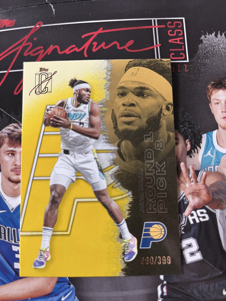 BigSwizCards's tweet photo. Sick color match Brunson🔥
Cade and Maxey inserts
Carter Bryant rookie card
Jarace Walker /399 https://t.co/Ul7q1BZ0qy