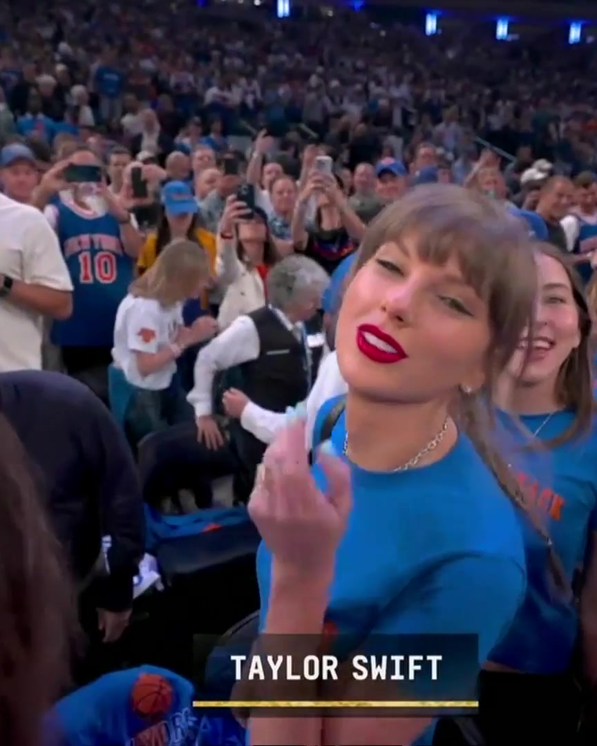 sny_knicks's tweet photo. Taylor Swift is at Madison Square Garden for Game 4 of the NBA Finals https://t.co/qNnJvrUkMC
