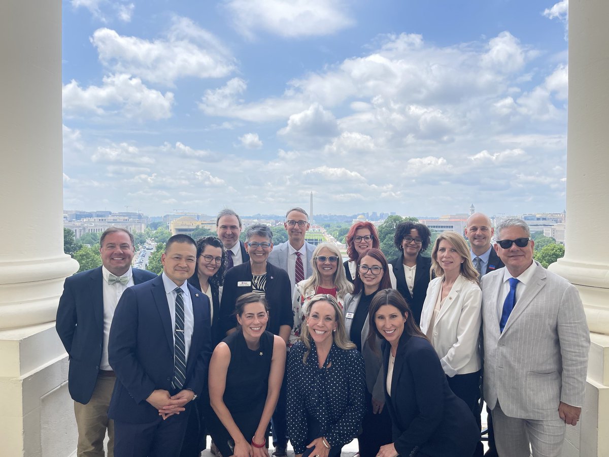 TomPorterDC's tweet photo. Great appreciation to @SpeakerJohnson's staff for the hospitality today, listening to our @BlueStarFamily Chapter leaders from across the US tell of their efforts to serve the military and veteran community. #BlueStarImpact https://t.co/9avKrCdMxd