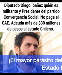 Gorderizador's tweet photo. Diego Ibáñez del Frente Amplio cuando debía el CAE ya ganaba 9 millones de pesos como diputado

Ahora esta misma tropa de cuicos hijos de papi están pidiendo que los Chilenos tenga empatía por otros cuicos que ganan sobre 3,5 millones al mes

Las patitas https://t.co/kOTAohbQDY