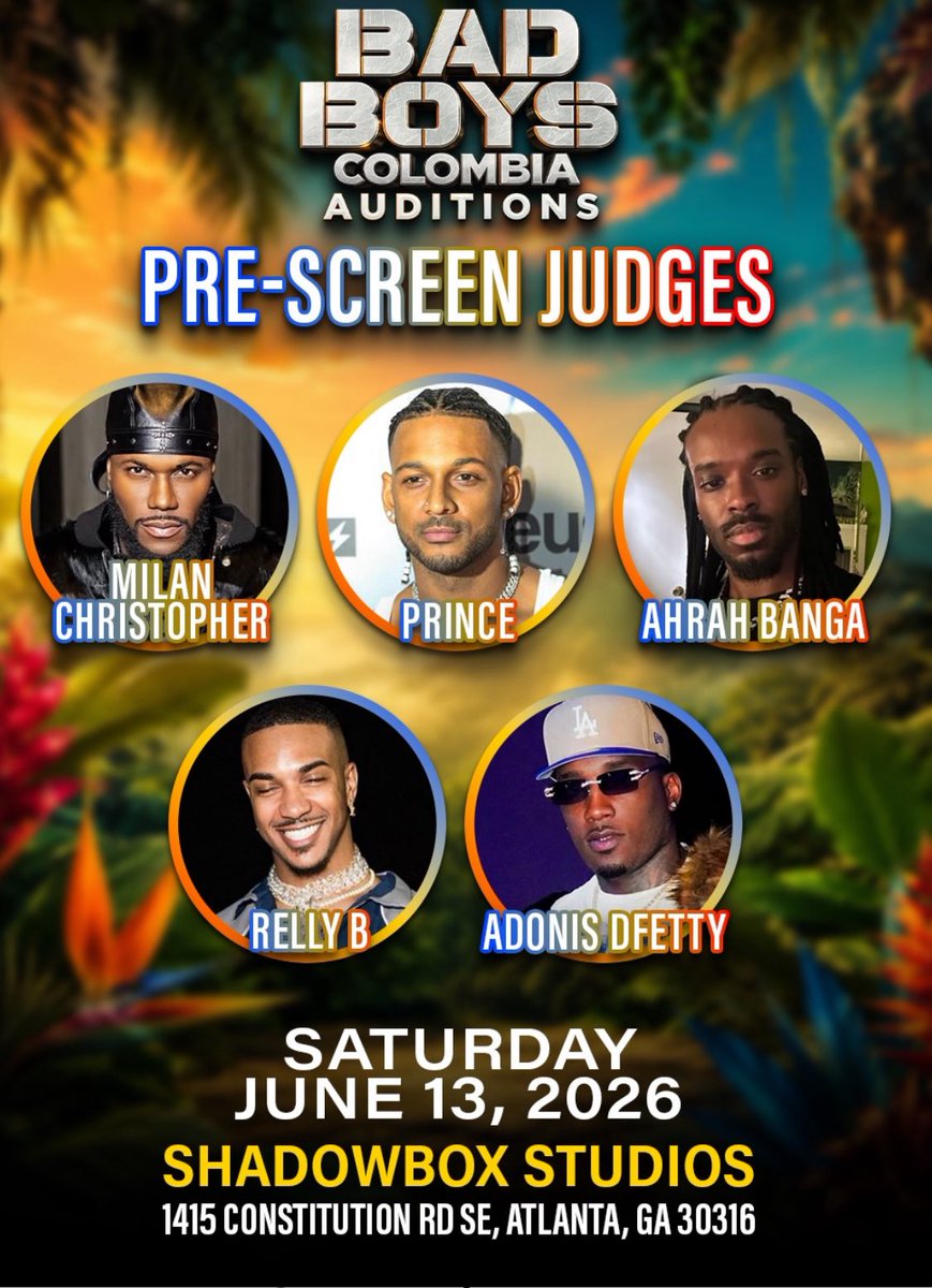 BaddiesReality's tweet photo. The judges &amp; host for the 

#BaddiesGoneWild &amp; #BadBoys auditions 👀 https://t.co/NDXclxKqfh