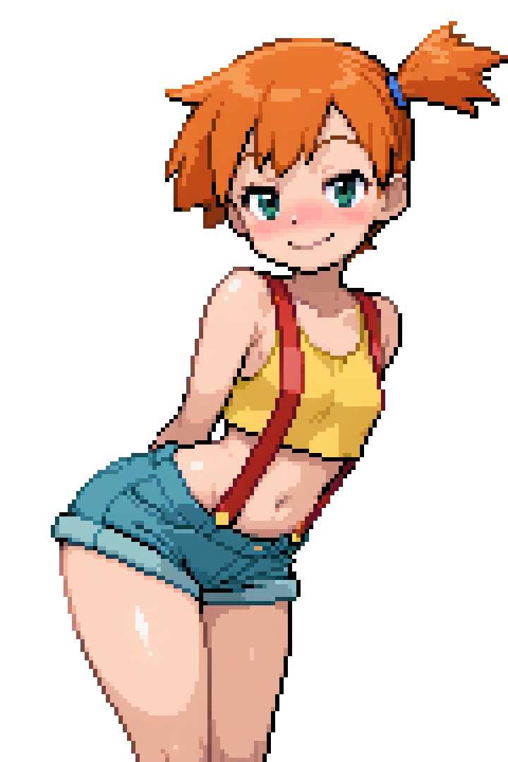_furatto's tweet photo. Misty's standing art https://t.co/GkEllfwjbb