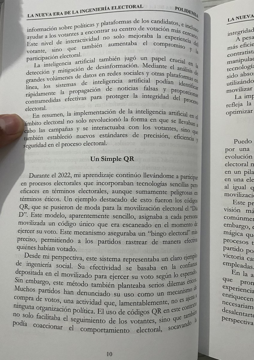 JaredHortiales's tweet photo. Los QR no son nuevos, es más ni siquiera los invento el PRI, son resultado de una gran artimaña electoral inventada por un aliado partidista de Morena. La primera vez que los vi fue en 2021 y 2022 y dejé constancia de ellos en mi libro de 2024.
#Coahuila
#PRI
#Elecciones2026 https://t.co/u0RF2jOMtI