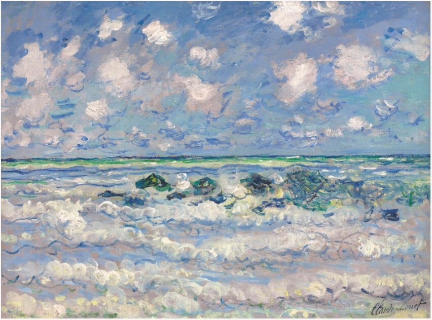 artistmonet's tweet photo. The Wave - 1880 #artbots #monet https://t.co/MJ2dJhsGpQ