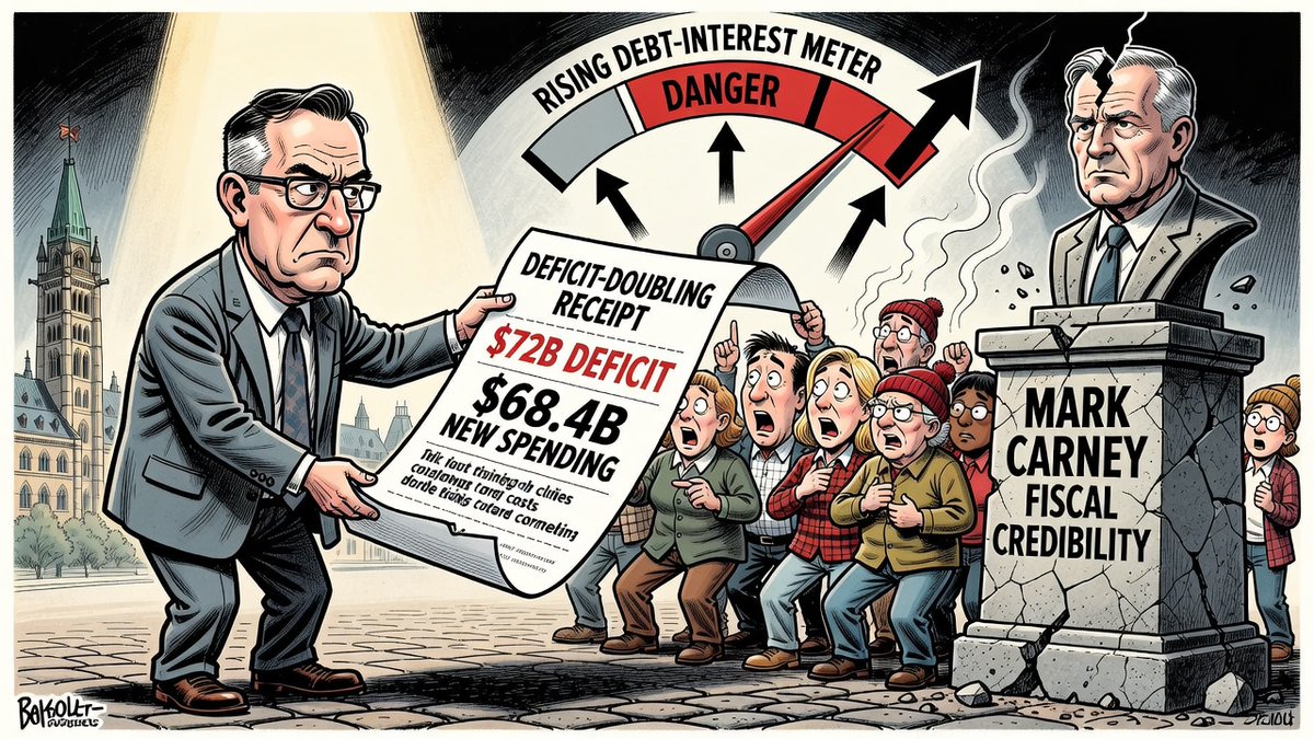 iVoteLiberalCA's tweet photo. Si Carney promettait le sérieux budgétaire, pourquoi le DPB prévoit-il maintenant un déficit de 72 G$ et 68,4 G$ en nouvelles dépenses nettes? Les contribuables méritent le reçu. https://t.co/MU9xseNQA5 #polcan #Libéraux https://t.co/f4L1aNIazd
