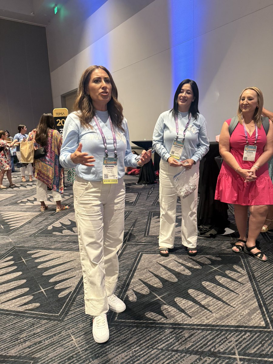 TEPSARegion19's tweet photo. Proof that leadership is a team sport! 🙌 Shoutout to our incredible TEPSA leaders @rachblair11 &amp; @SISD_ES for their dedication, vision, and unstoppable positive vibes today. 

Let’s keep inspiring change! 🌟
#TEPSAtalk#TEPSA2026 https://t.co/gTcOUv7G2W