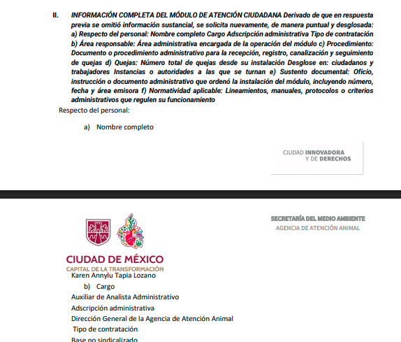 YoAmoaLaCiencia's tweet photo. Sin reglas, sin convocatoria y ya con una funcionaria de Brugada entre los beneficiarios

Mientras que la Agencia de Atención Animal, sigue negándose a transparentar quiénes integran su "Red de Rescatistas Independientes". 

Una de las personas que la integran es trabajadora de la propia dependencia.

Karen Annylu Tapia Lozano atiende el Módulo de Atención Ciudadana del Hospital Veterinario, se encarga directamente de recibir y canalizar las quejas de la ciudadanía y de los trabajadores.

A pesar de esto, forma parte de un programa que recibe servicios, espacios y recursos gestionados por la propia dependencia donde trabaja.

AGATAN no ha realizado convocatorias públicas para integrarse a esta red, no existen lineamientos, ni criterios de selección pero ya hay una funcionaria que tiene un espacio. 

Cuando ni siquiera se ha informado a la ciudadanía como acceder. 

Ana Villagrán, no ha explicado cómo integró ese grupo de rescatistas independientes que casualmente excluye a todos los que han criticado su gestión frente a AGATAN. 

¿Cómo puede cualquier rescatista de la Ciudad de México acceder a estos beneficios?

La AGATAN solo ha confirmado que las donaciones que solicitó a la ciudadanía serán entregadas a un reducido número de rescatistas sin que exista un criterio público. 

Este mismo grupo ya ha sido beneficiario de otros apoyos de la dependencia, como participación en adoptatones y espacios en los Bazares con Causa.

Mientras tanto, otros rescatistas que han solicitado apoyo, registro o incorporación afirman no haber recibido respuesta o no haber sido convocados.

Transparentar quienes integran estos programas  permite que no sean funcionarios o familiares quienes reciben beneficios mucho antes de que existan convocatorias. 

Pero al parecer en AGATAN todo se queda “entre cuates”.