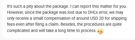 sabato__n's tweet photo. so. I am dealing with something rn

We ordered 100s of dollars of charms for an upcoming con

@DHLUS sent the package TO AN AMAZON WAREHOUSE BY ACCIDENT

After pestering both companies it's clear the package will not be returned to us in time if at all

Manu can't refund us https://t.co/ChHP4afyiR