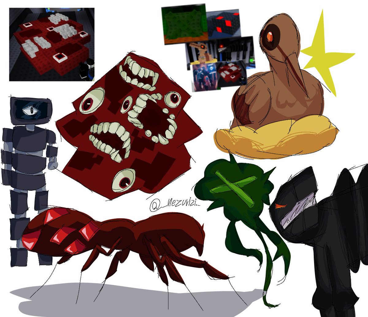 Monus_Yap's tweet photo. VOLVI CHIKOZ #fatalfloors #robloxfanart https://t.co/QiG2QuKJAC