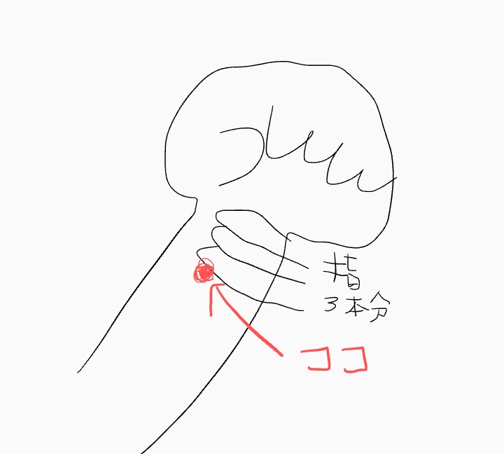 MisonoWaka's tweet photo. 子(ADHD気)が寒暖差にやられて「ドキドキ���る」「不安になる」と言う。
そんな時いつも背中とか胸の間(谷間のとこ)を縦にさするんだけど、それでも眠れなさそうな時はツボを10秒押す。
ツボはココ↓ #自律神経 #不眠 https://t.co/DB0YzCVbaU