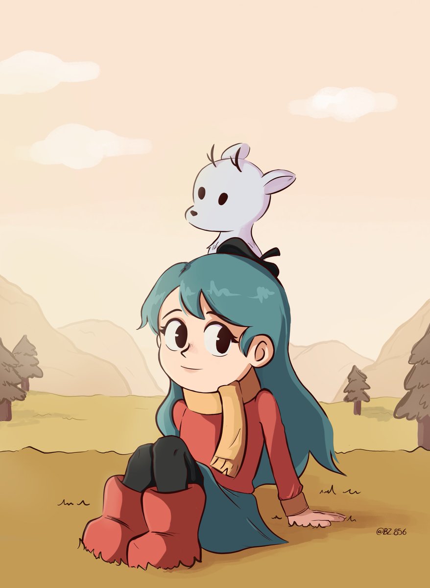 BZ_856's tweet photo. Listoo🙂

#hilda #HildaNetflix #hildaart #cartoon #hildafanart #netflix #opencomission https://t.co/PX7osE7vus