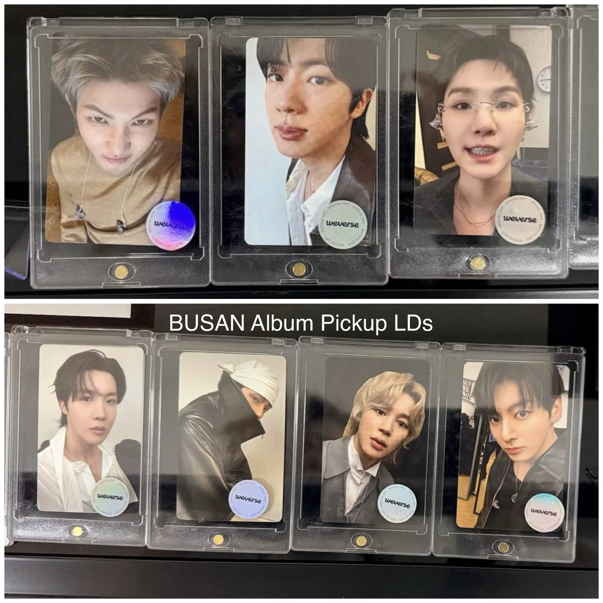 912daze's tweet photo. BTS WORLD TOUR ARIRANG 

Busan Album Pickup Lucky Draw LD PCs

IRL Pictures!! Thanks to army friend who sent me 💖 https://t.co/ald87kCwuE