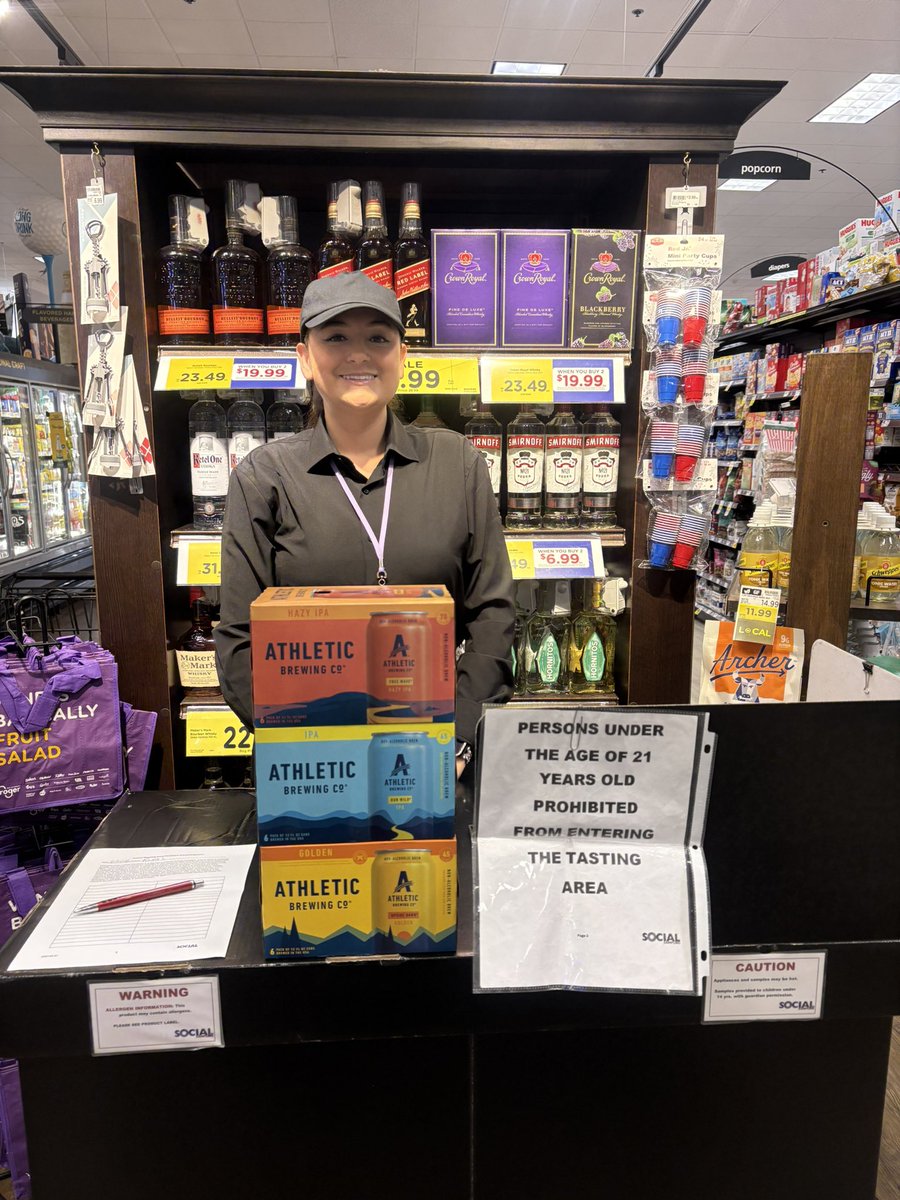 Wild_Heart18's tweet photo. #athleticbrewing #ralphs #socialsampling #instoresampling 

 @athleticbrewing @RalphsGrocery @SocialSampling https://t.co/B5NOZclMVu
