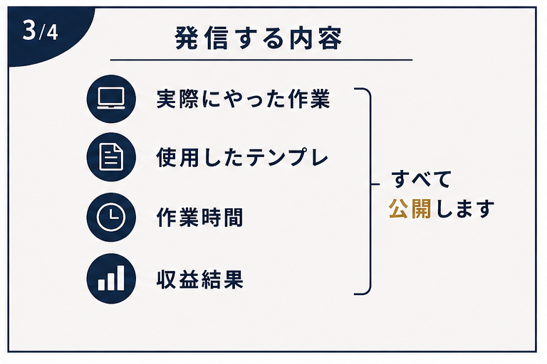 sideincome_sys's tweet photo. 【はじめまして】

このアカウントでは、副業で収益化するまでの手順を隠さず公開します。

思考論ではなく、

✔ 実際にやった作業
✔ 使用したテンプレ
✔ 作業時間
✔ 収益結果
を発信。
再現できる副業の仕組み作りを記録していきます。
#副業 #副業初心者 https://t.co/jGDUZy1XP0