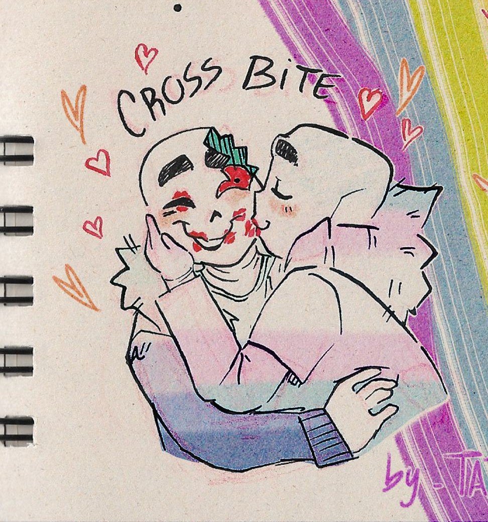 angel_l___'s tweet photo. 🌈🌈🌈QUE EL PRIDE SE LLENE DE COLOR 🌈🌈🌈
Mi pequeña comunidad en WhatsApp me pidió algunos ships que deseaban ver, yo con gusto los dibuje 💙
Saine de: @Demonluoang
#HappyPrideMonth #CrossBite #ColorKiller #Undertale #Sans https://t.co/U9tDEWW8pz