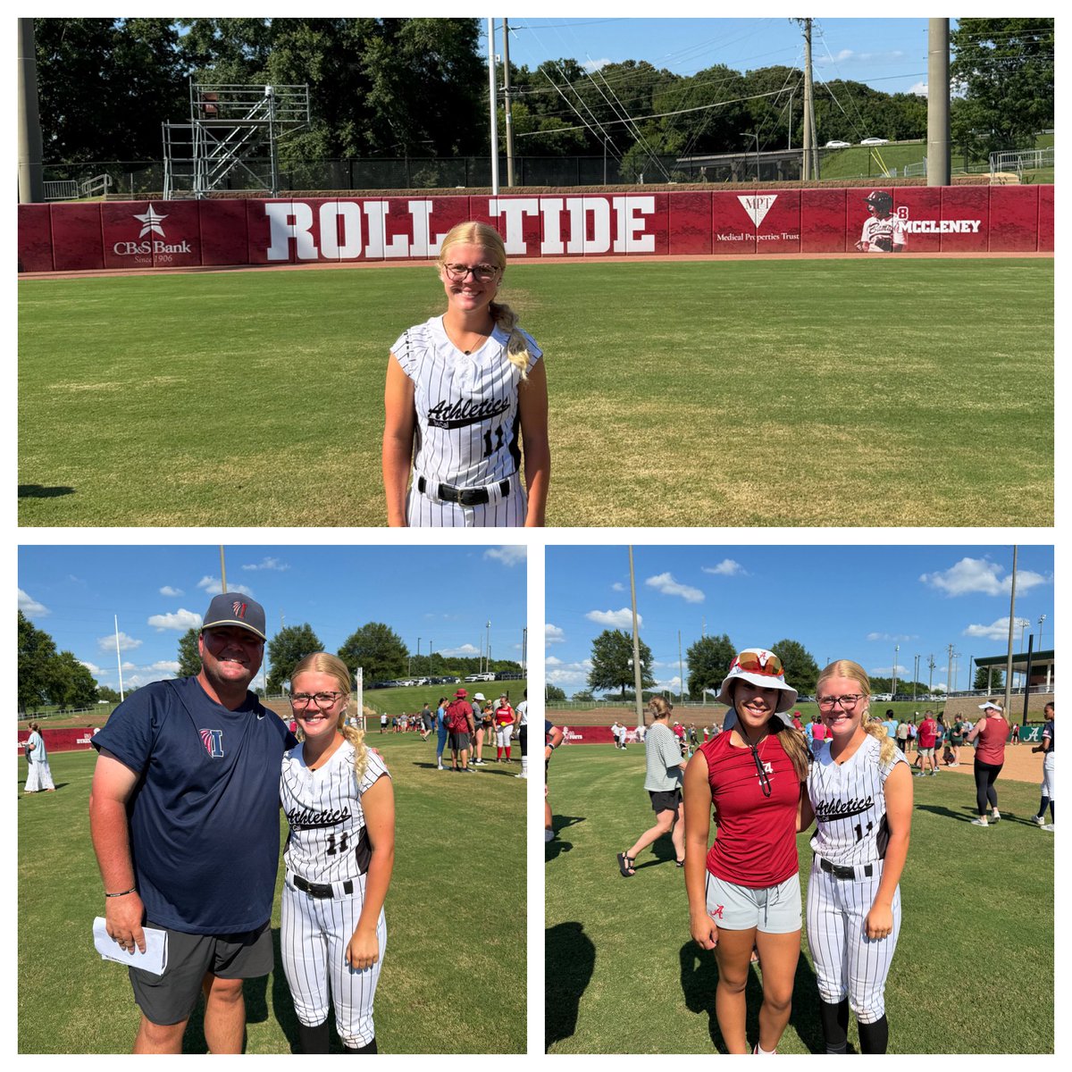 clwalden11's tweet photo. Three days of Alabama softball! 🥎 Thank you for an amazing camp experience! Grateful for the knowledge, encouragement, and memories made.🥎❤️ https://t.co/ocC4Whhkat